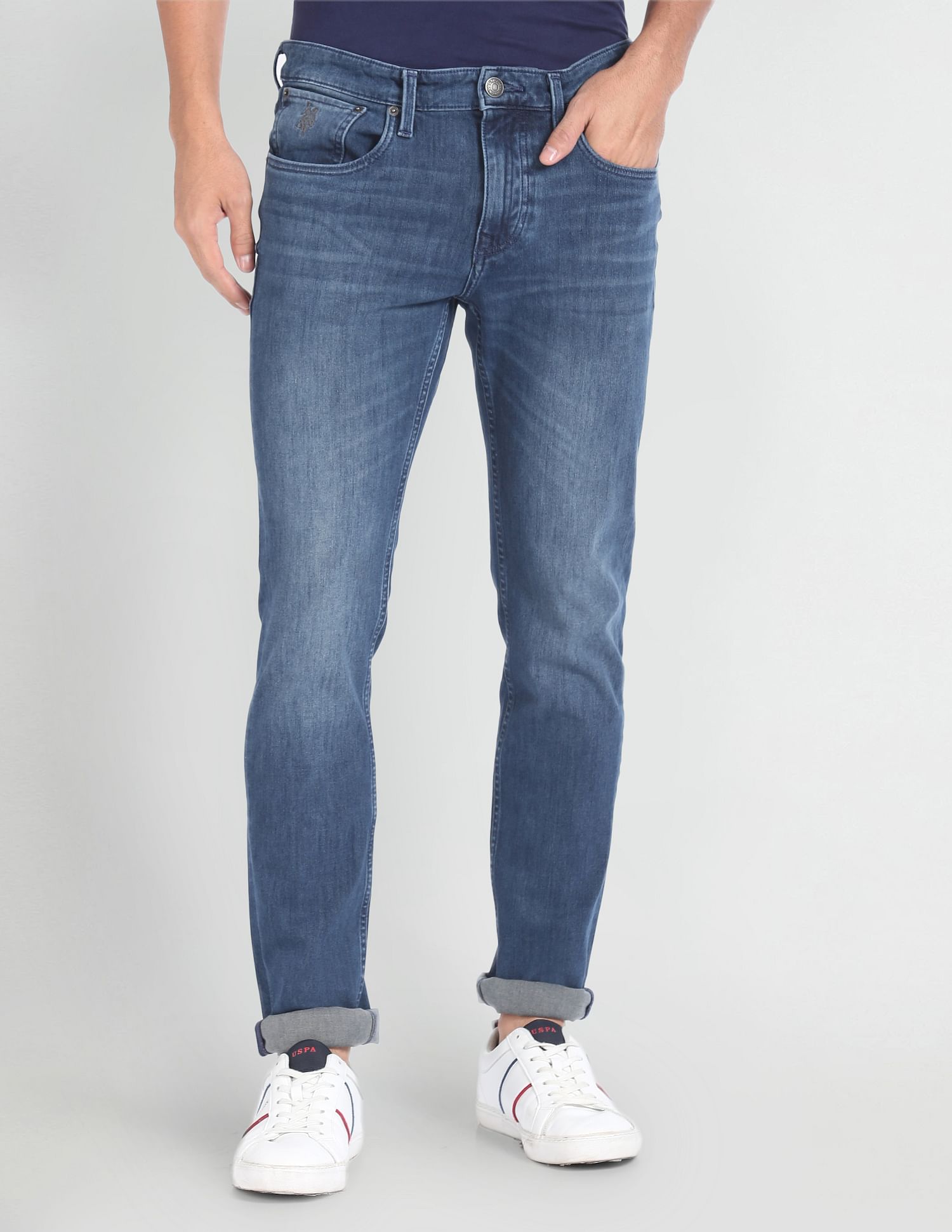 U.S. Polo Assn. Denim Co. Regallo Skinny Fit Blue Jeans