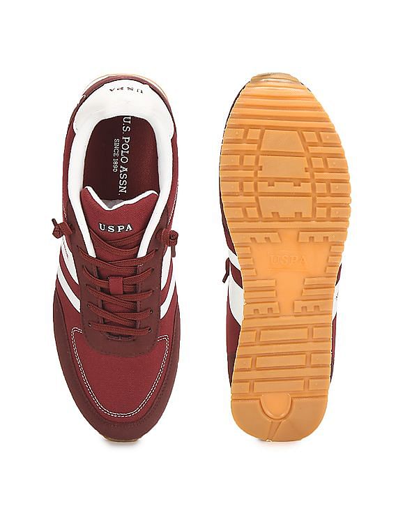 Buy U.S. Polo Assn. Men Colour Block Panelled Berton Sneakers NNNOW