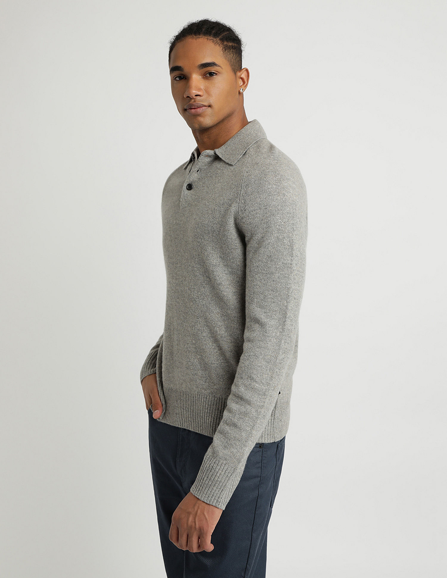 Buy Calvin Klein Jeans Luxury Wool Regular Fit Sweater