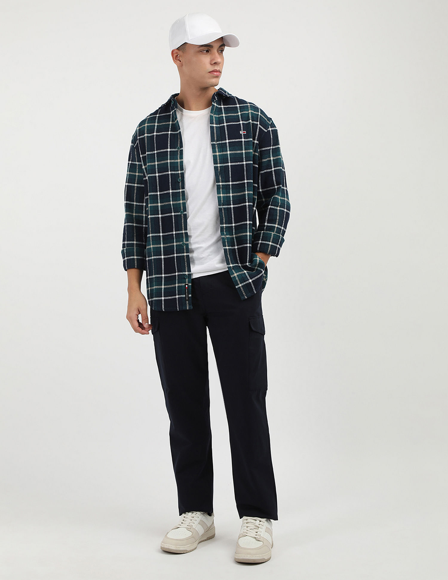 Tommy Hilfiger Tartan Check Flannel Cotton Shirt
