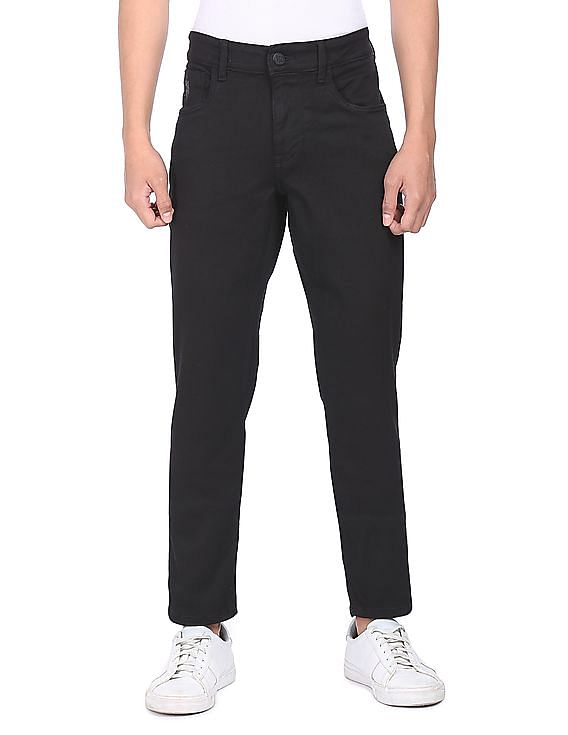 U.S. Polo Assn. Denim Co. Brandon Slim Tapered Fit Black Jeans