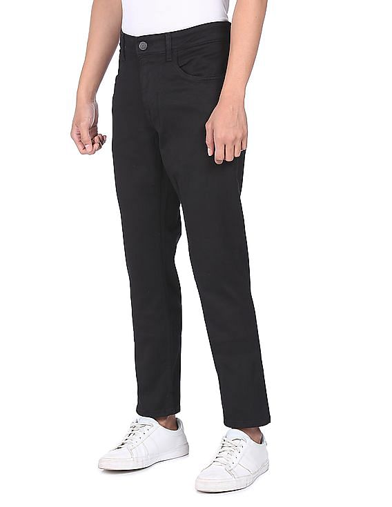 U.S. Polo Assn. Denim Co. Brandon Slim Tapered Fit Black Jeans