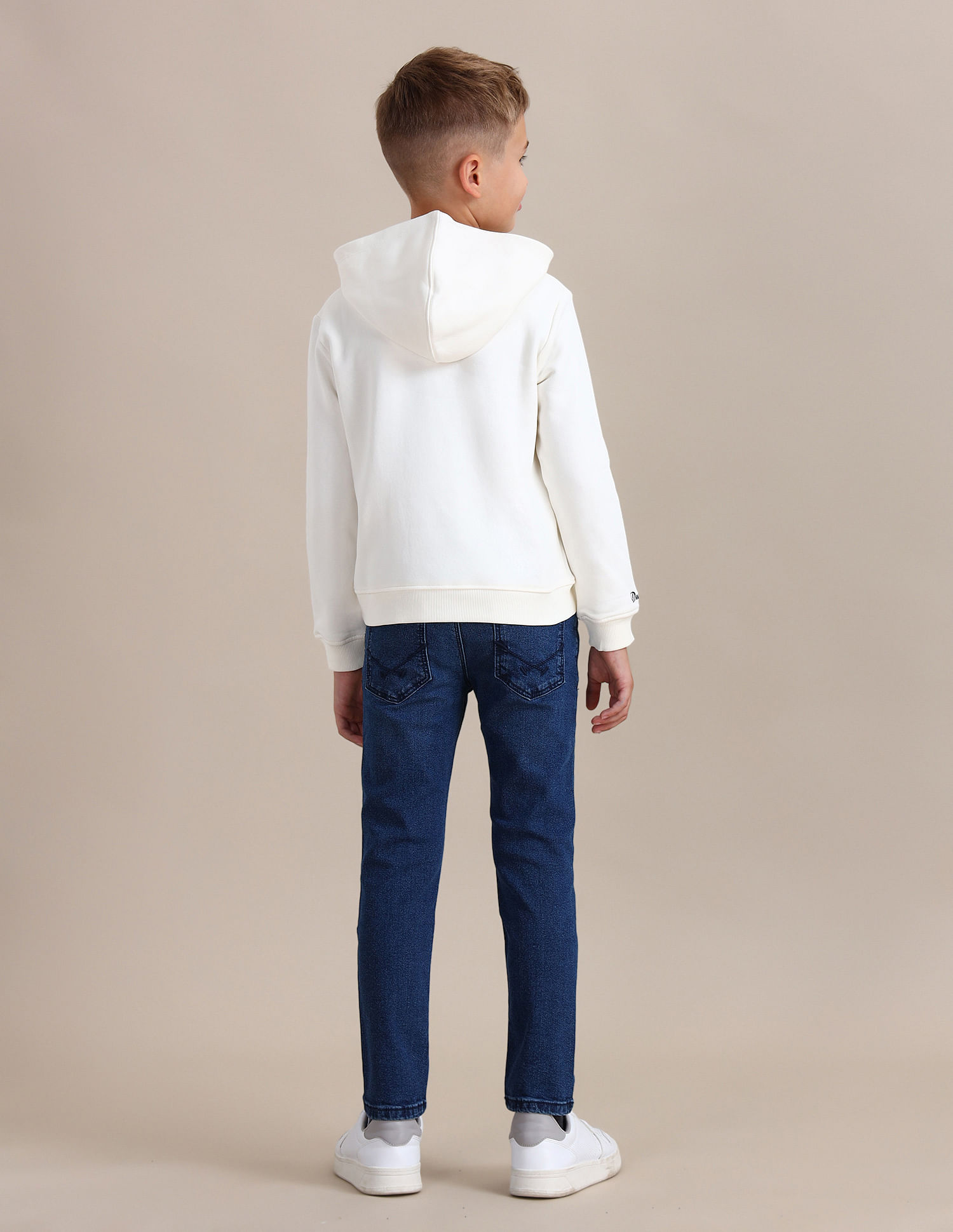U.S. Polo Assn. Kids Brand Printed Regular Fit Sweatshirt