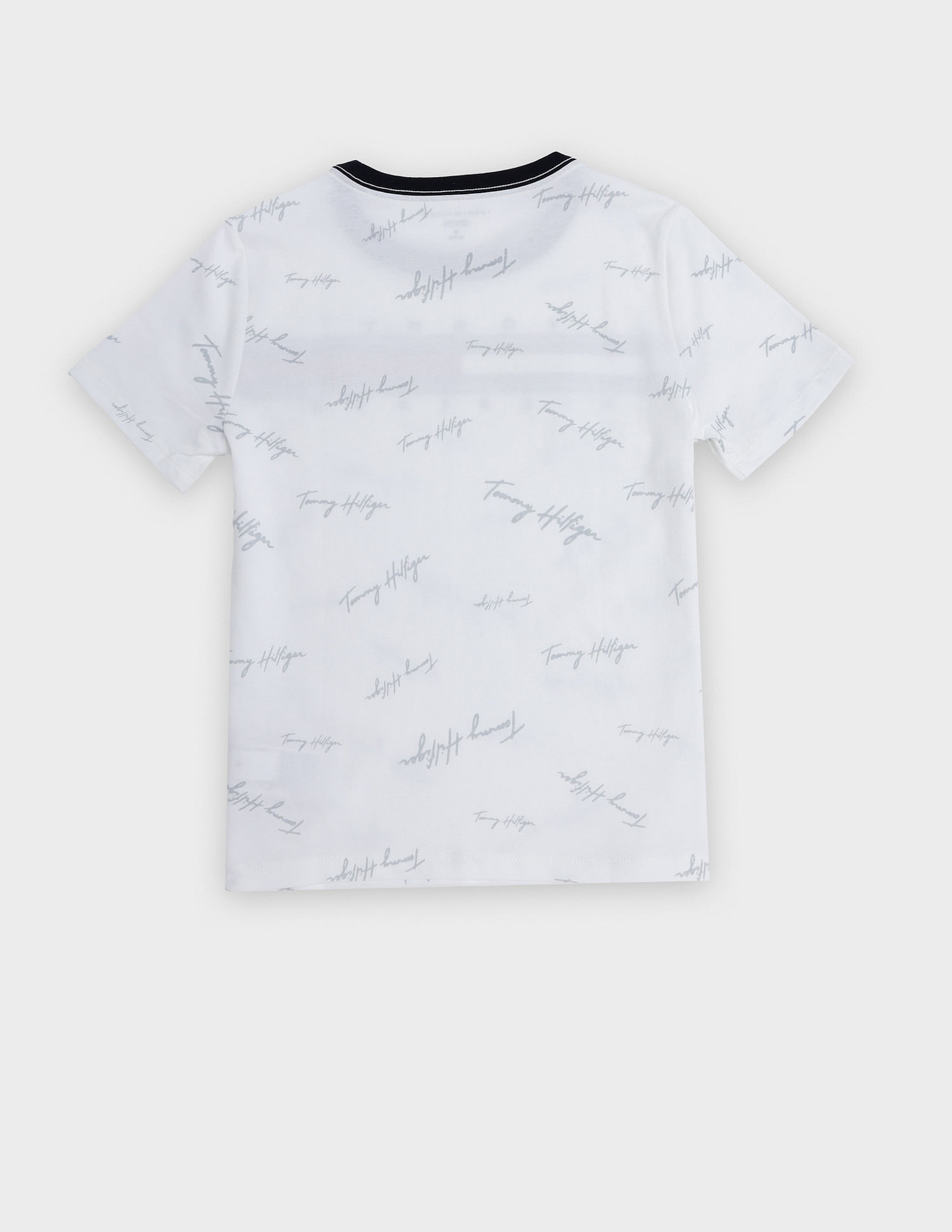 Tommy Hilfiger Kids Boys Logo Regular Fit Cotton T-Shirt