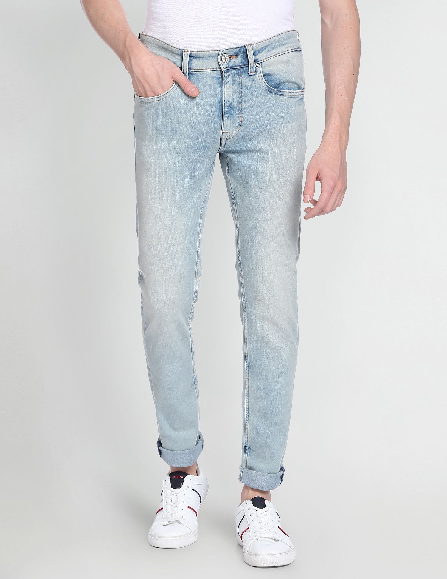 U.S. Polo Assn. Denim Co. Regallo Skinny Fit Blue Jeans