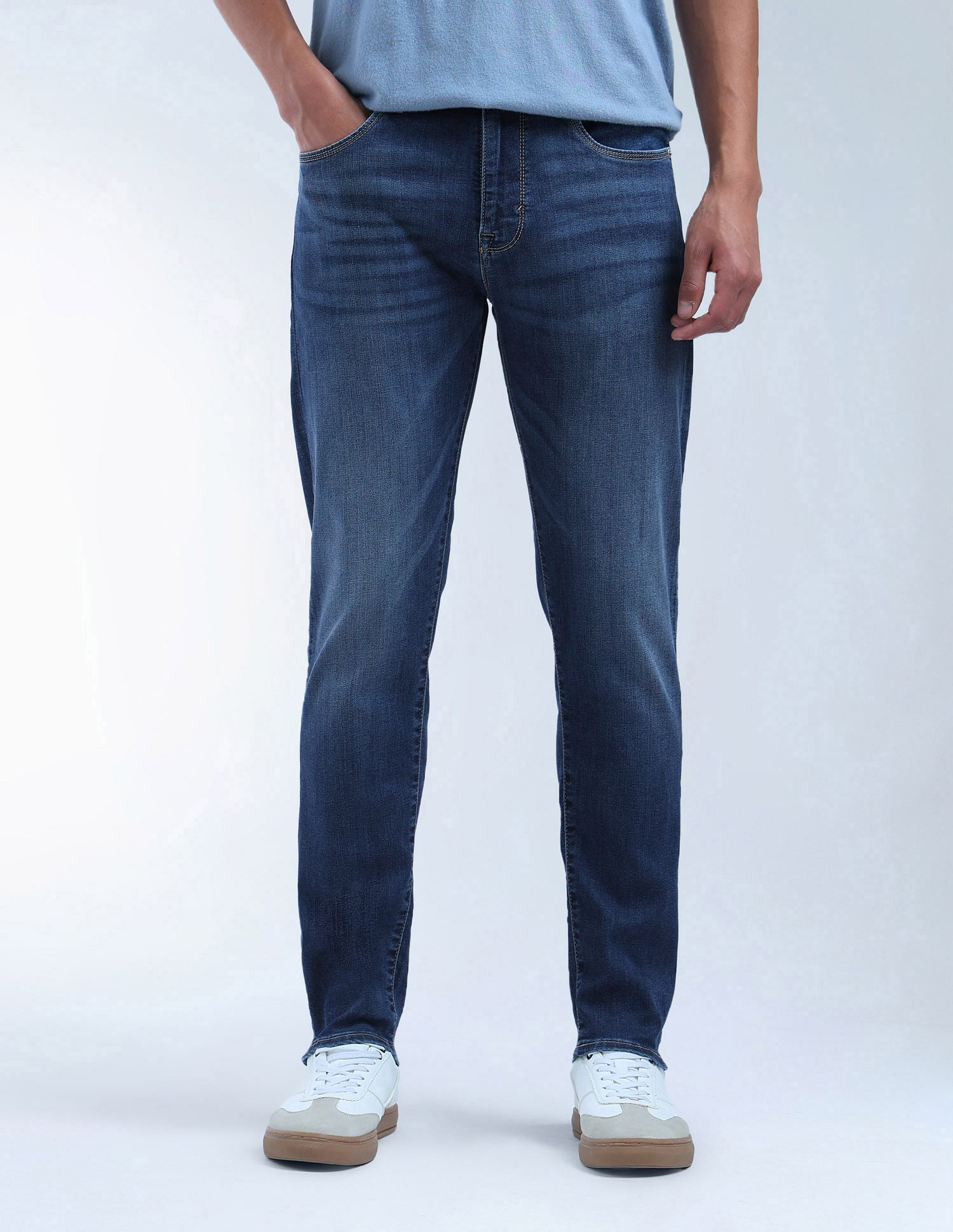 Flying Machine Slash Slim Tapered Fit F-Lite Jeans
