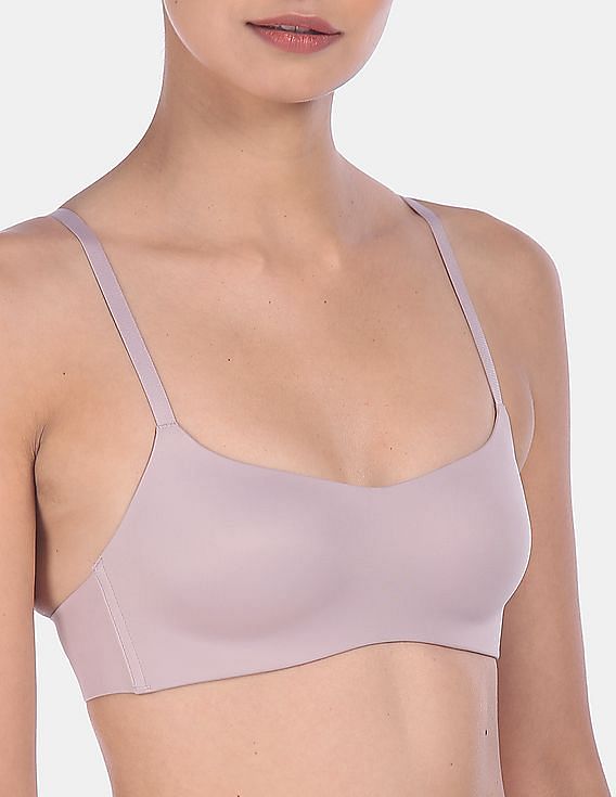 Liquid Touch Lightly Lined Perfect Coverage Bra - CALVIN KLEIN
