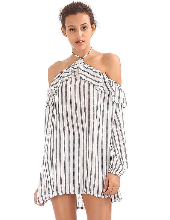 Aeropostale Halter Neck Swing Dress