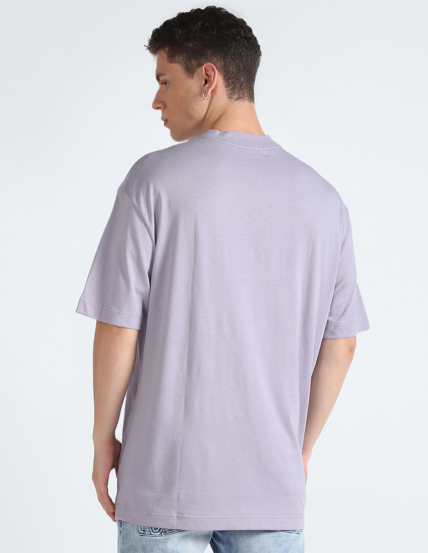 Calvin Klein Cotton Brand Print T-Shirt