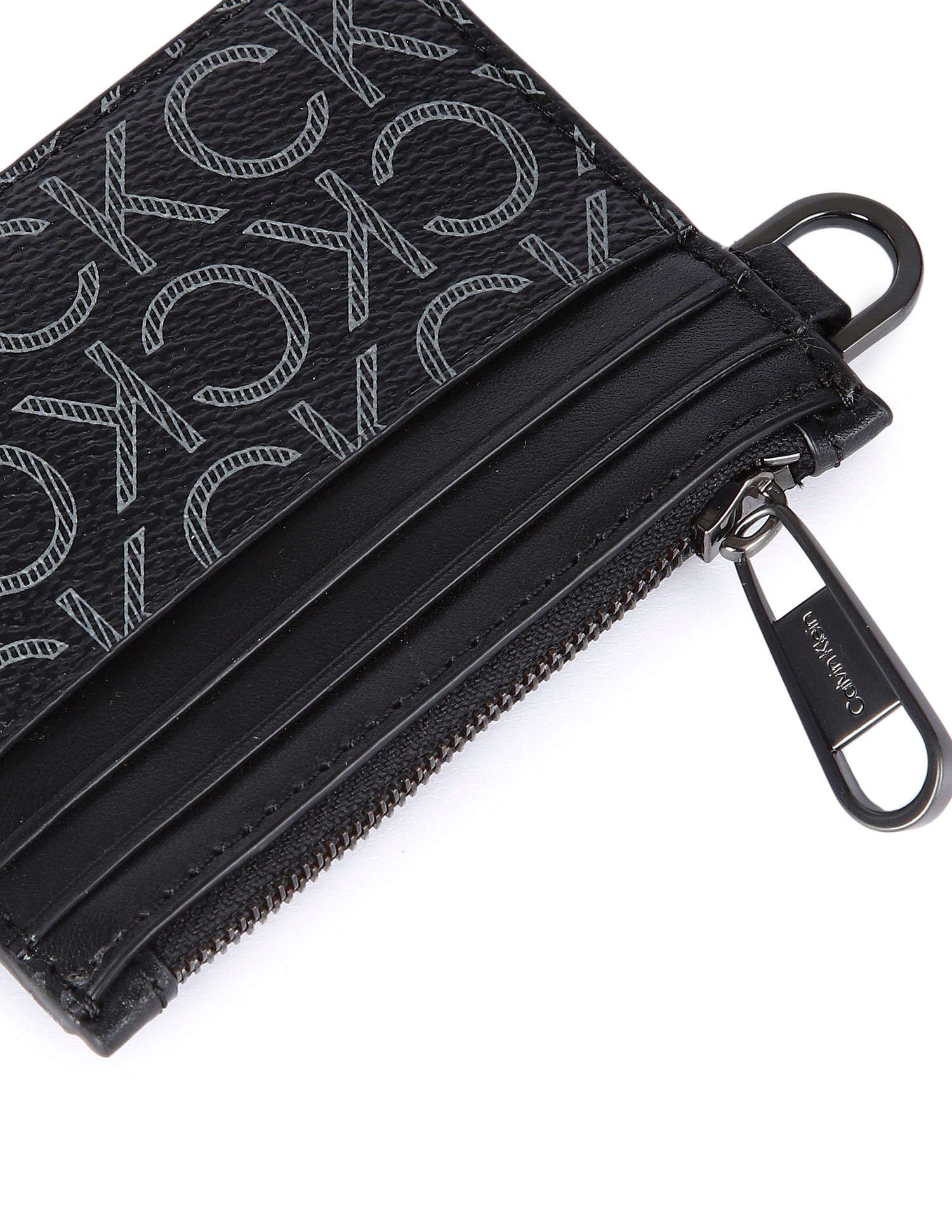 Buy Calvin Klein Jeans Men Black Subtle Monogram Card Holder NNNOW