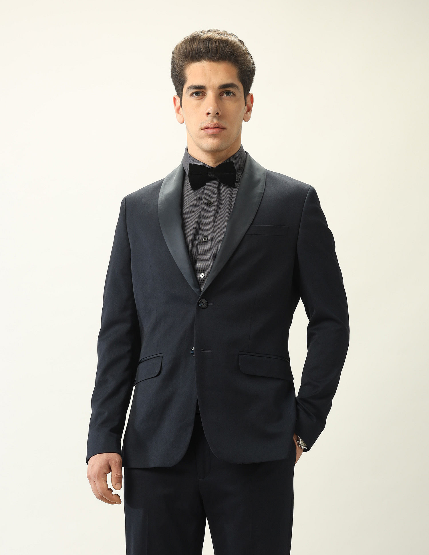 Arrow Body Tailored Fit Ceremonial Tuxedo Suit