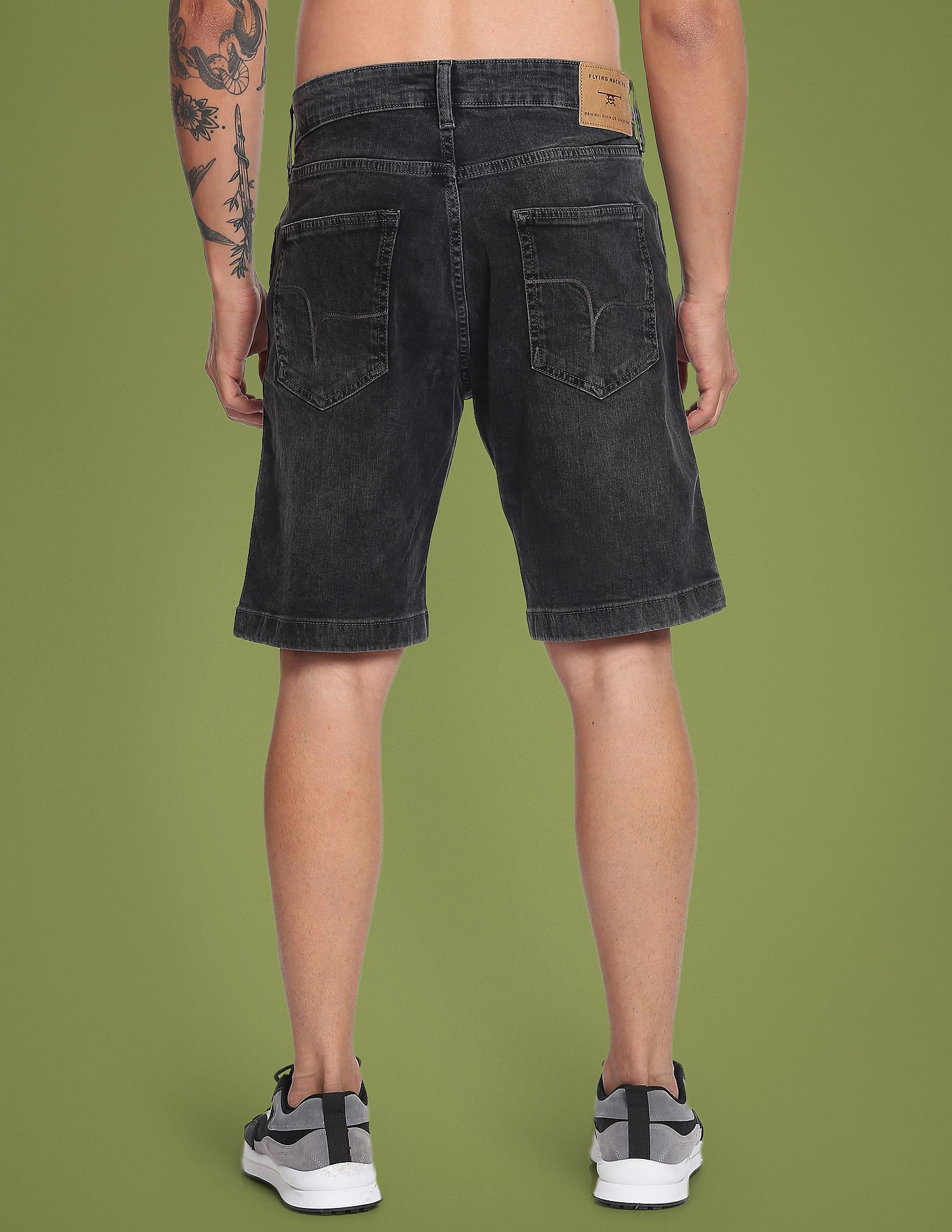 Flying machine hot sale denim shorts