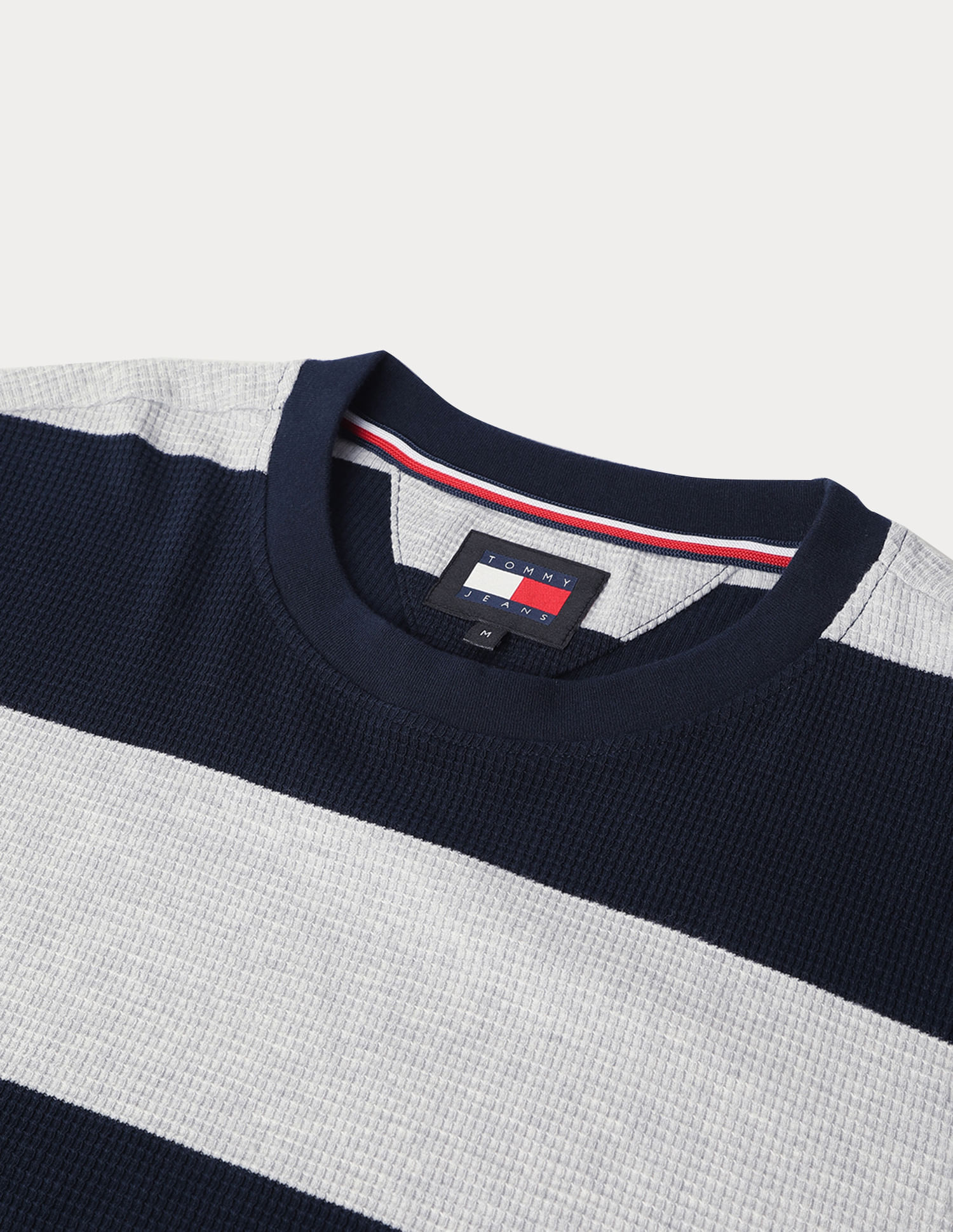 Tommy Hilfiger Waffle Stripes Long Sleeve T-Shirt