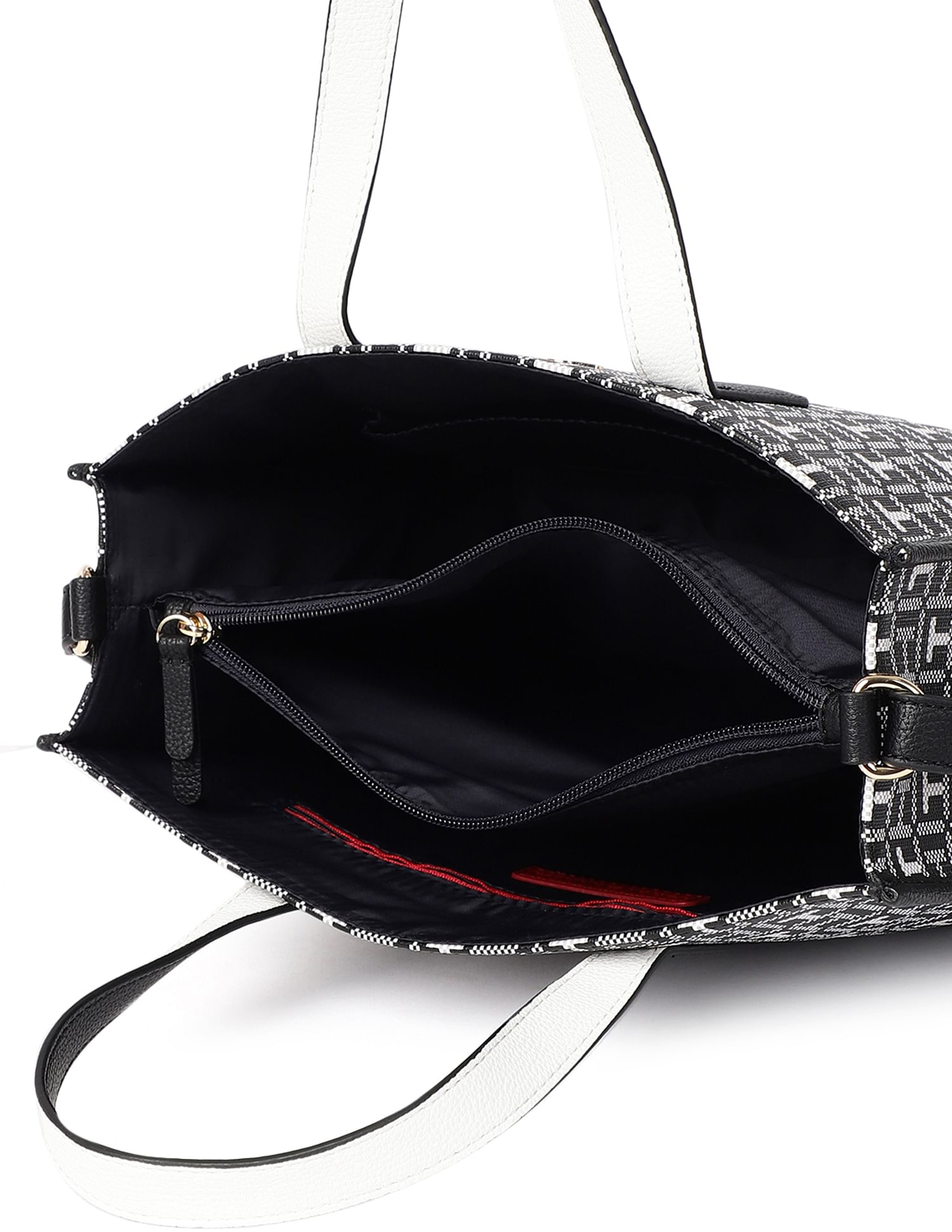 Tommy Hilfiger Square Monogram Jocelyn Shopper Bag
