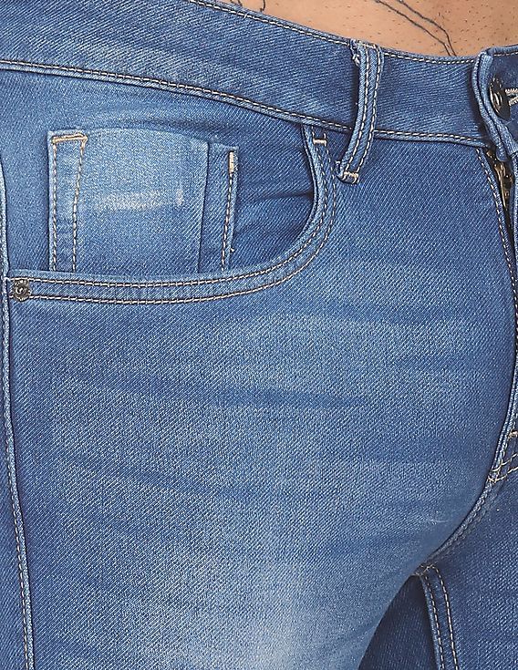 Flying Machine Jackson Skinny Fit Mid Rise Jeans