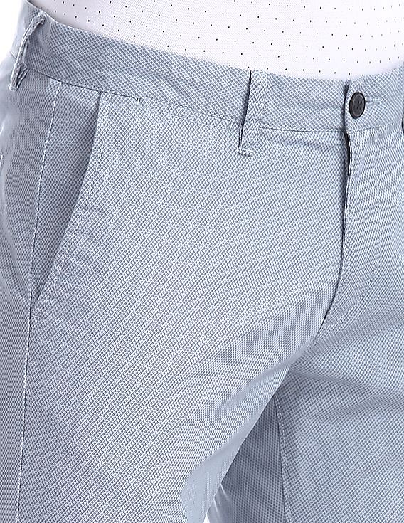 U.S. Polo Assn. Austin Trim Regular Fit Printed Trousers