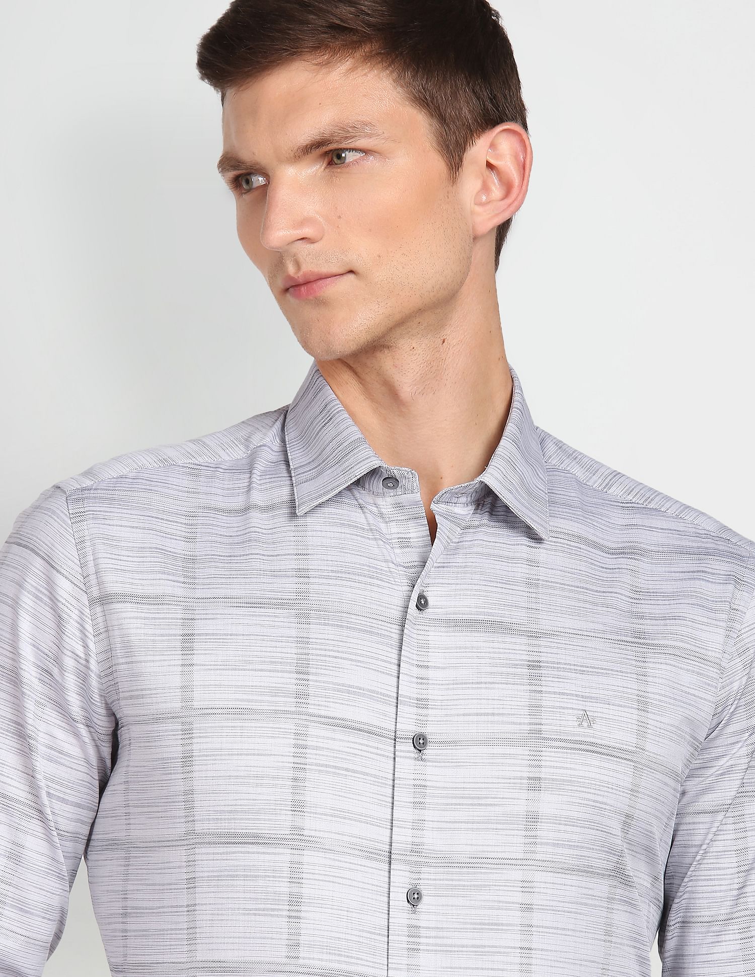 Arrow Newyork Patterned Manhattan Slim Fit Shirt