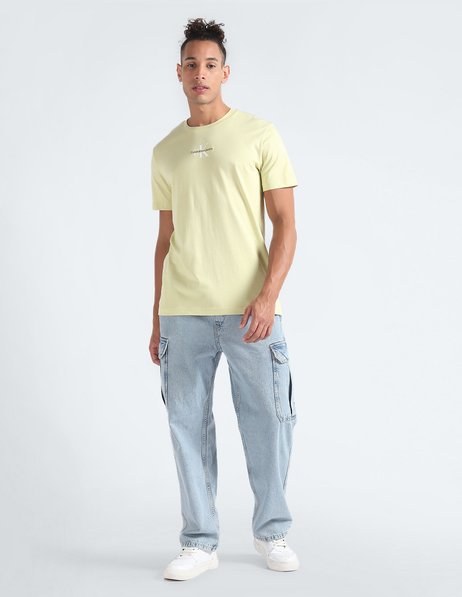 Calvin Klein Jeans Crew Neck Monologo T-Shirt