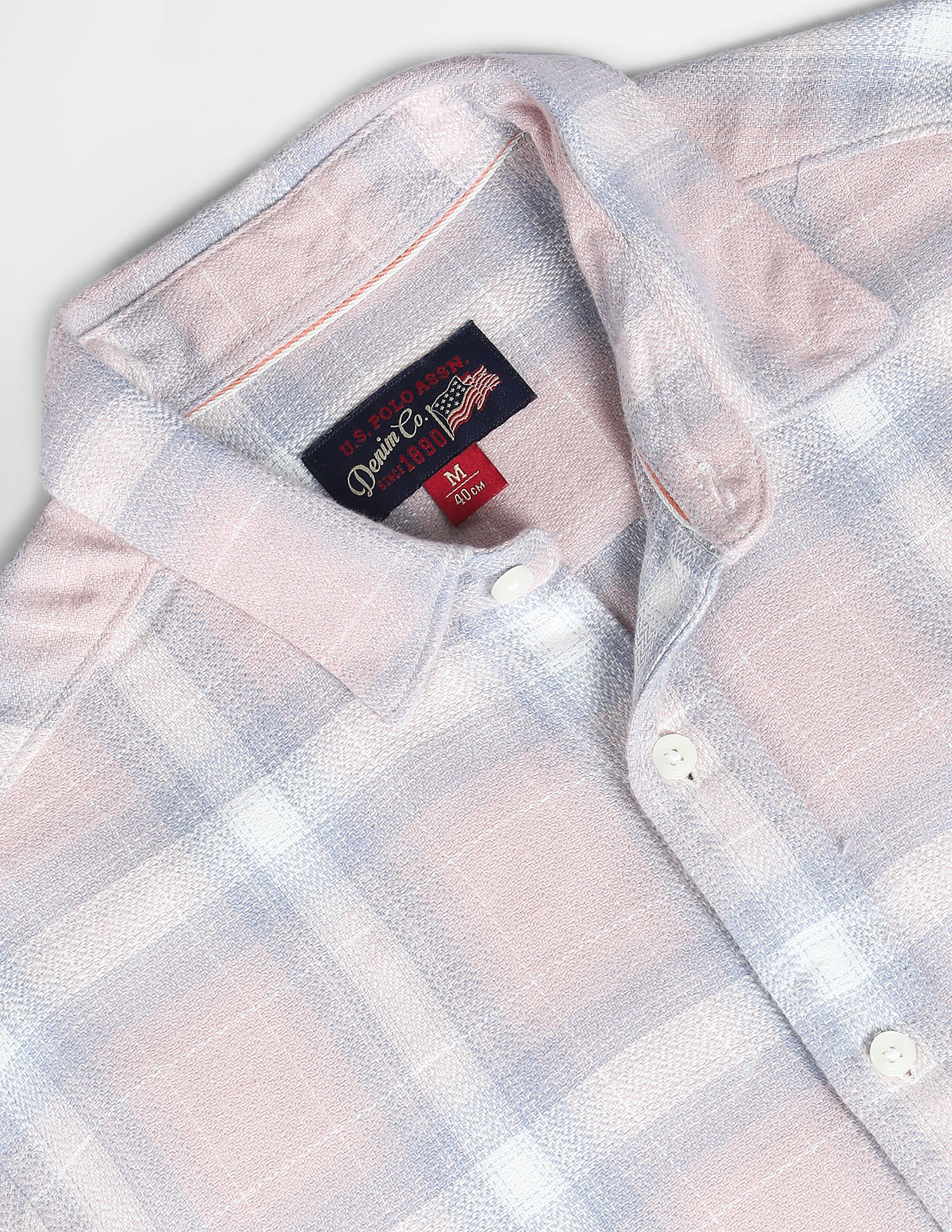 U.S. Polo Assn. Denim Co. Plaid Check Pure Cotton Shirt