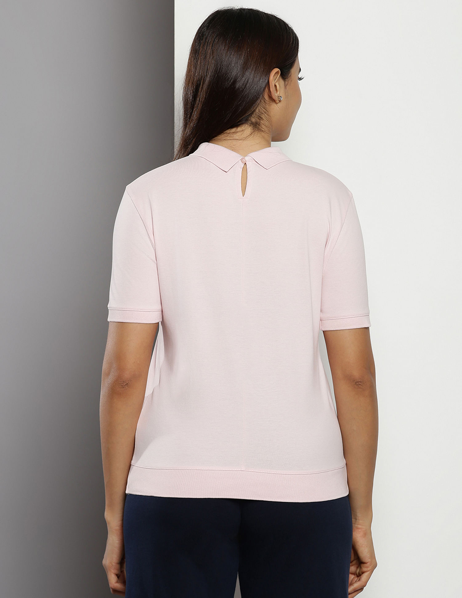 Tommy Hilfiger Organic Cotton Solid Polo Shirt