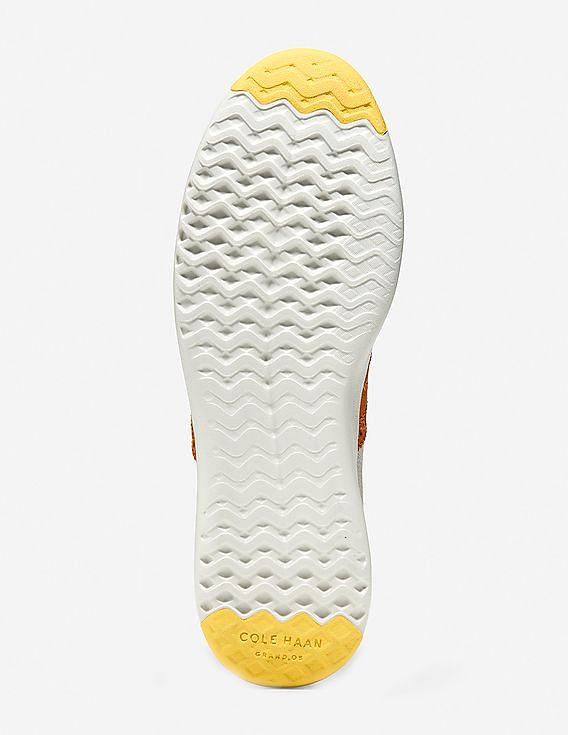 Buy Cole Haan Women Off White And Orange Grand Series Colour