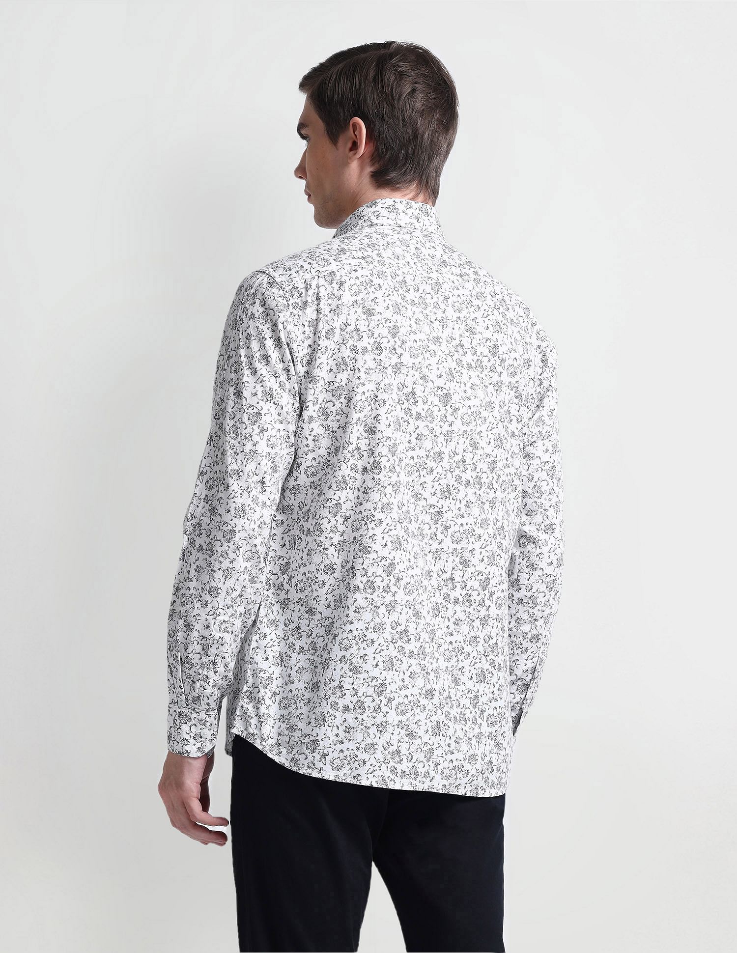 Arrow Sport All Over Print Twill Shirt