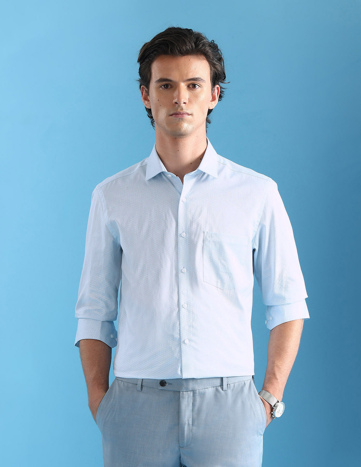 Arrow Geometric Printed Velocity Shirt