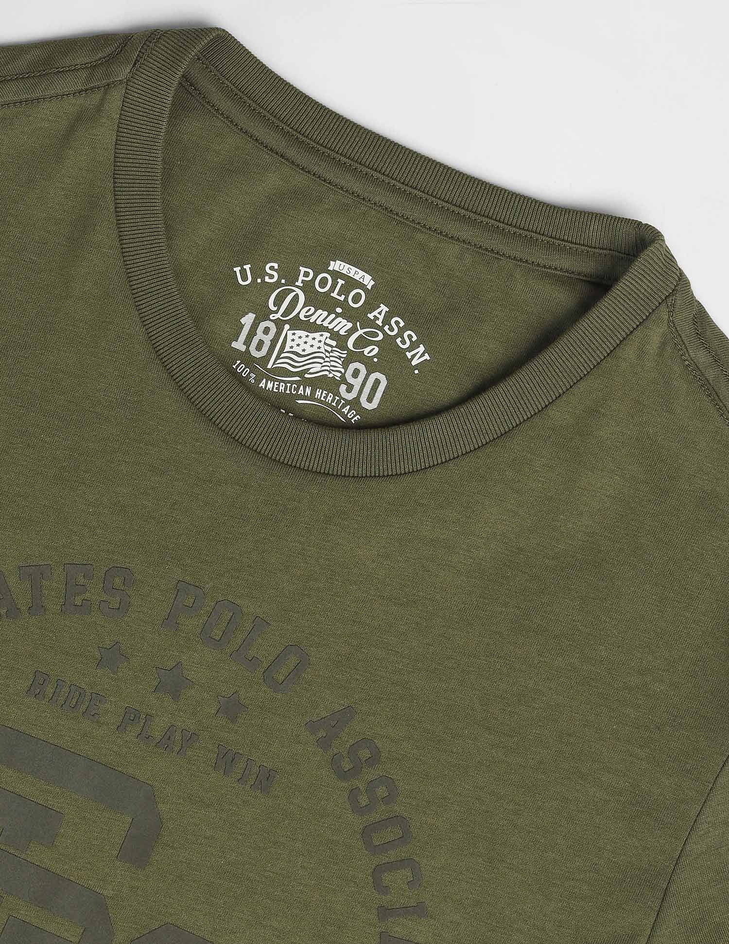 U.S. Polo Assn. Denim Co. Tonal Branding Heathered T-Shirt