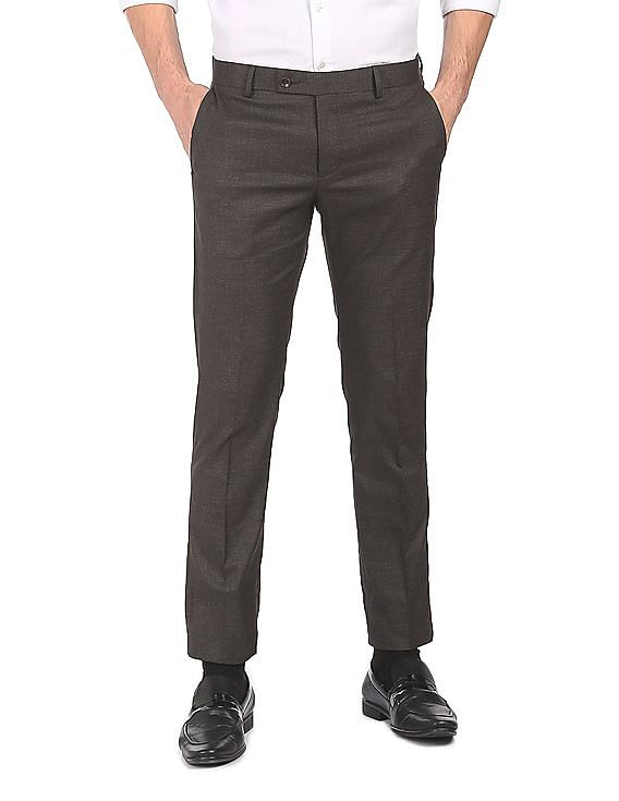 Buy Khaki Trousers & Pants for Men by BREAKPOINT Online | Ajio.com