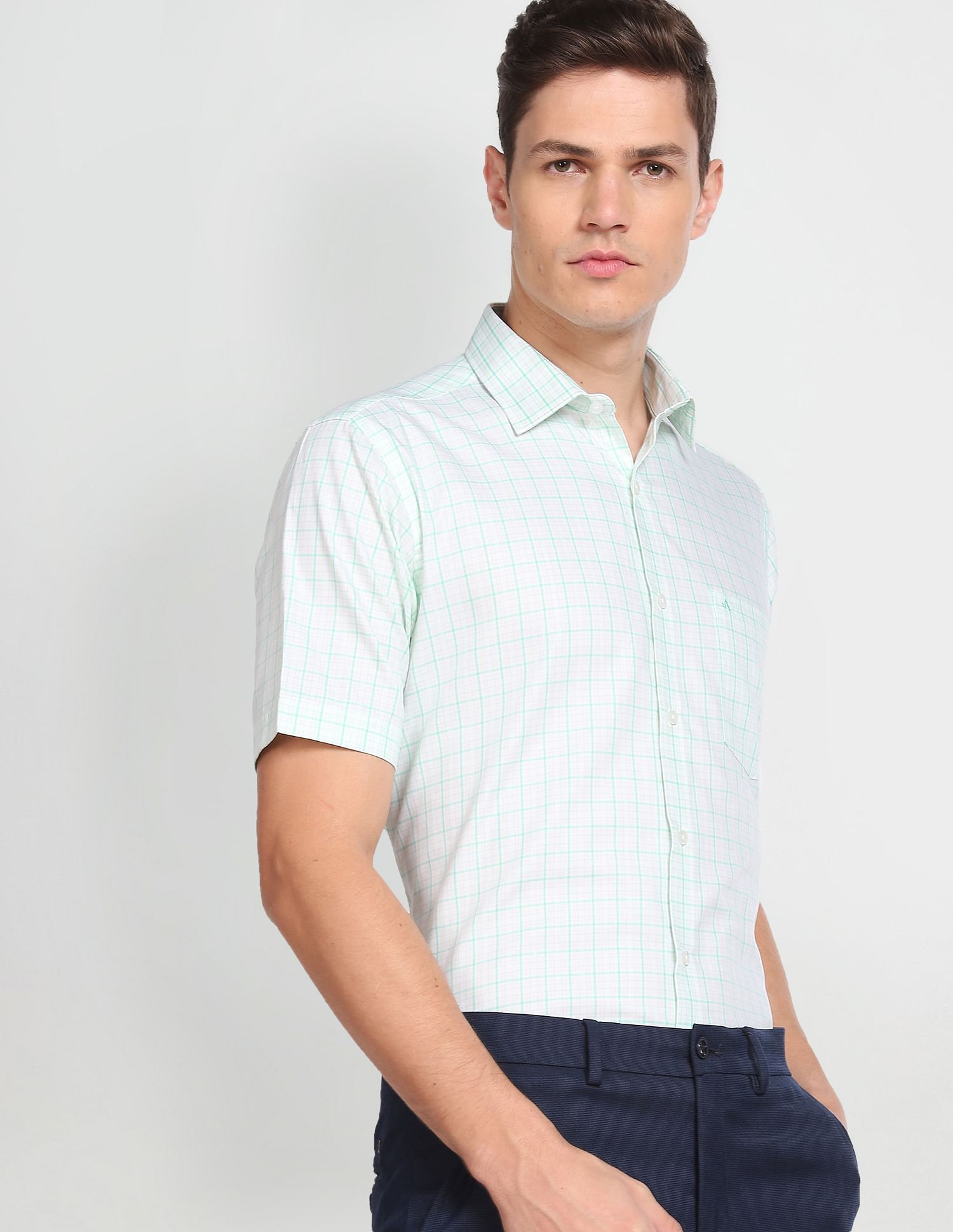 Arrow Tartan Check Twill Shirt