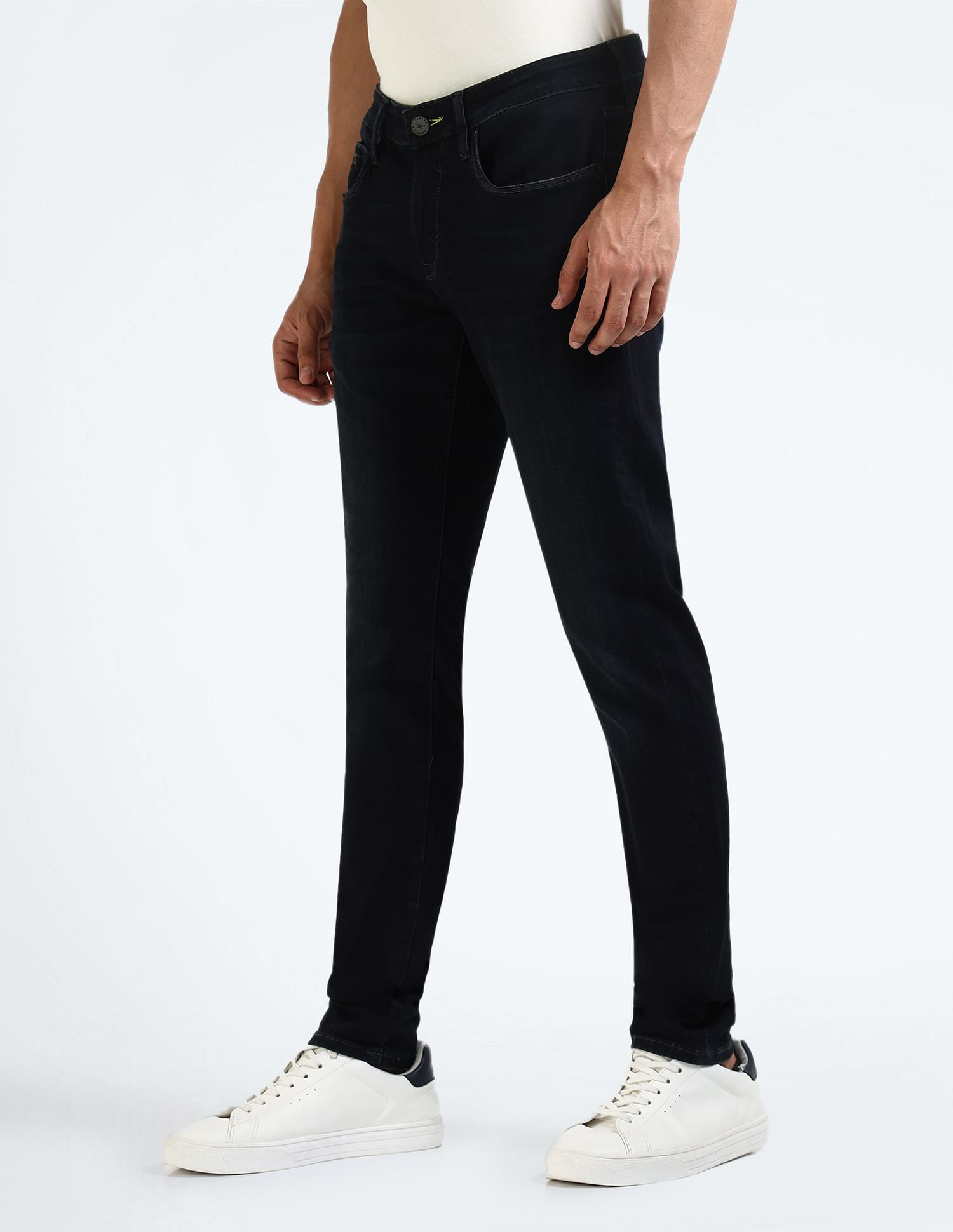 Flying Machine Jackson Super Skinny Fit Rinsed Jeans