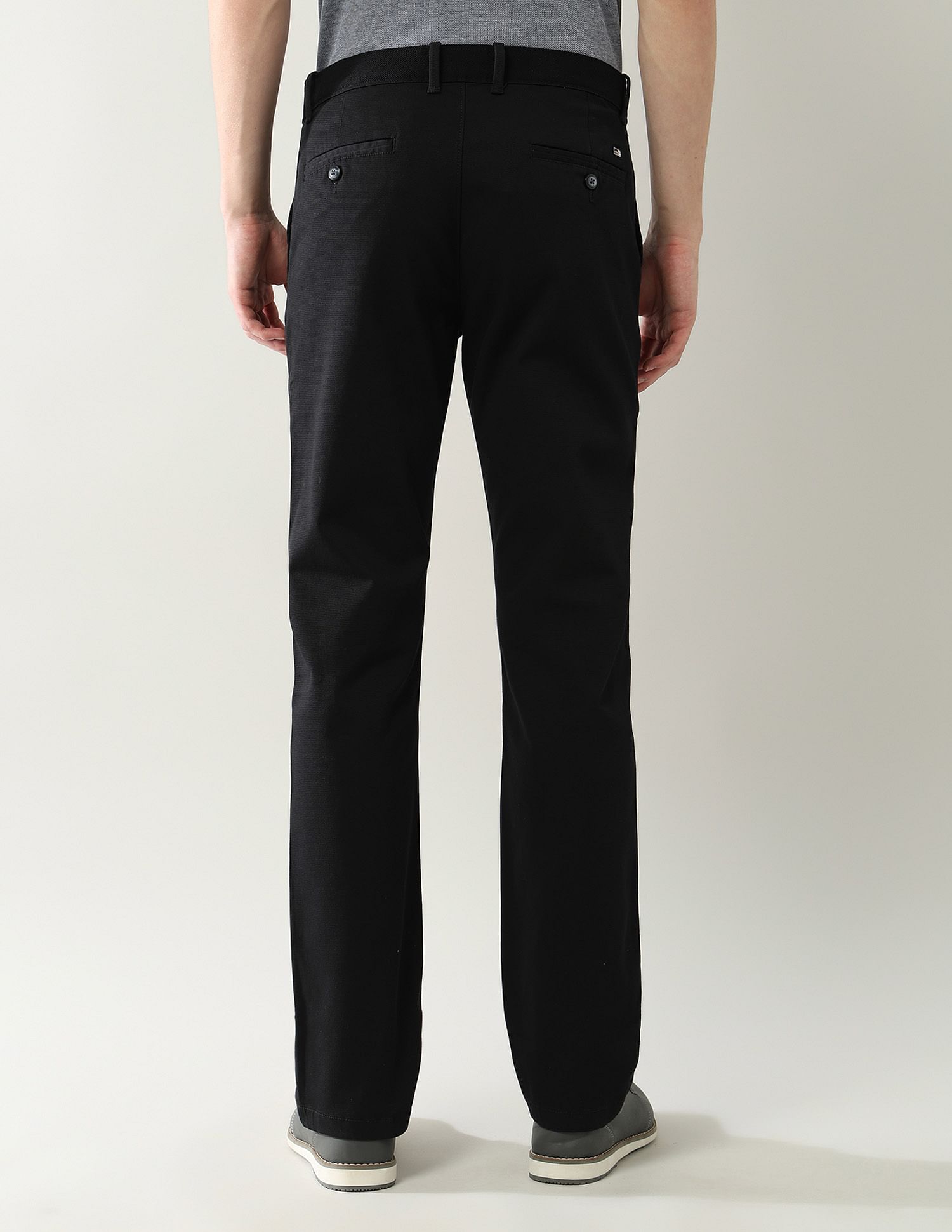 Arrow Sport Mid Rise Dobby Autoflex Trousers