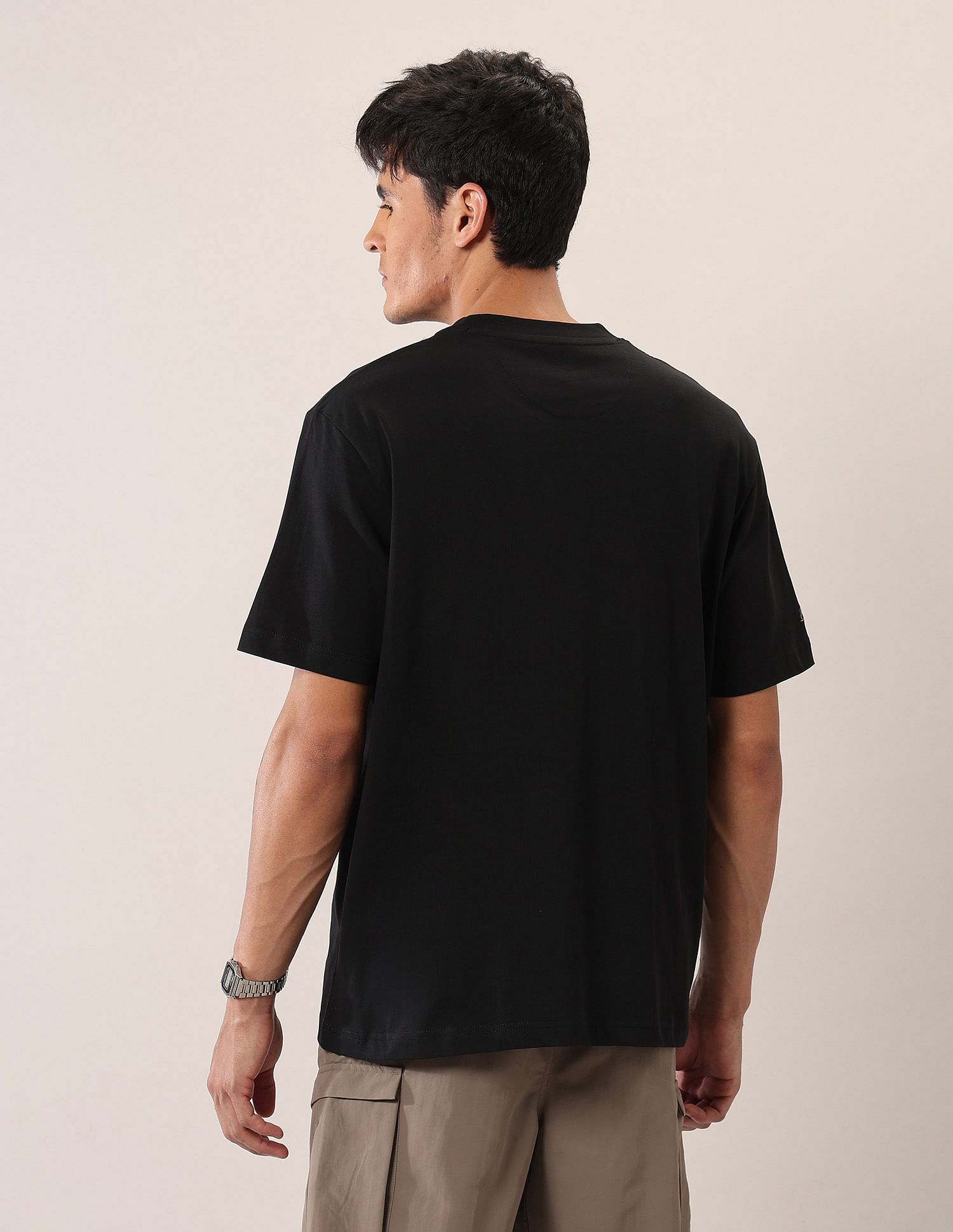 U.S. Polo Assn. Denim Co. Brand Printed Oversized Fit T-Shirt
