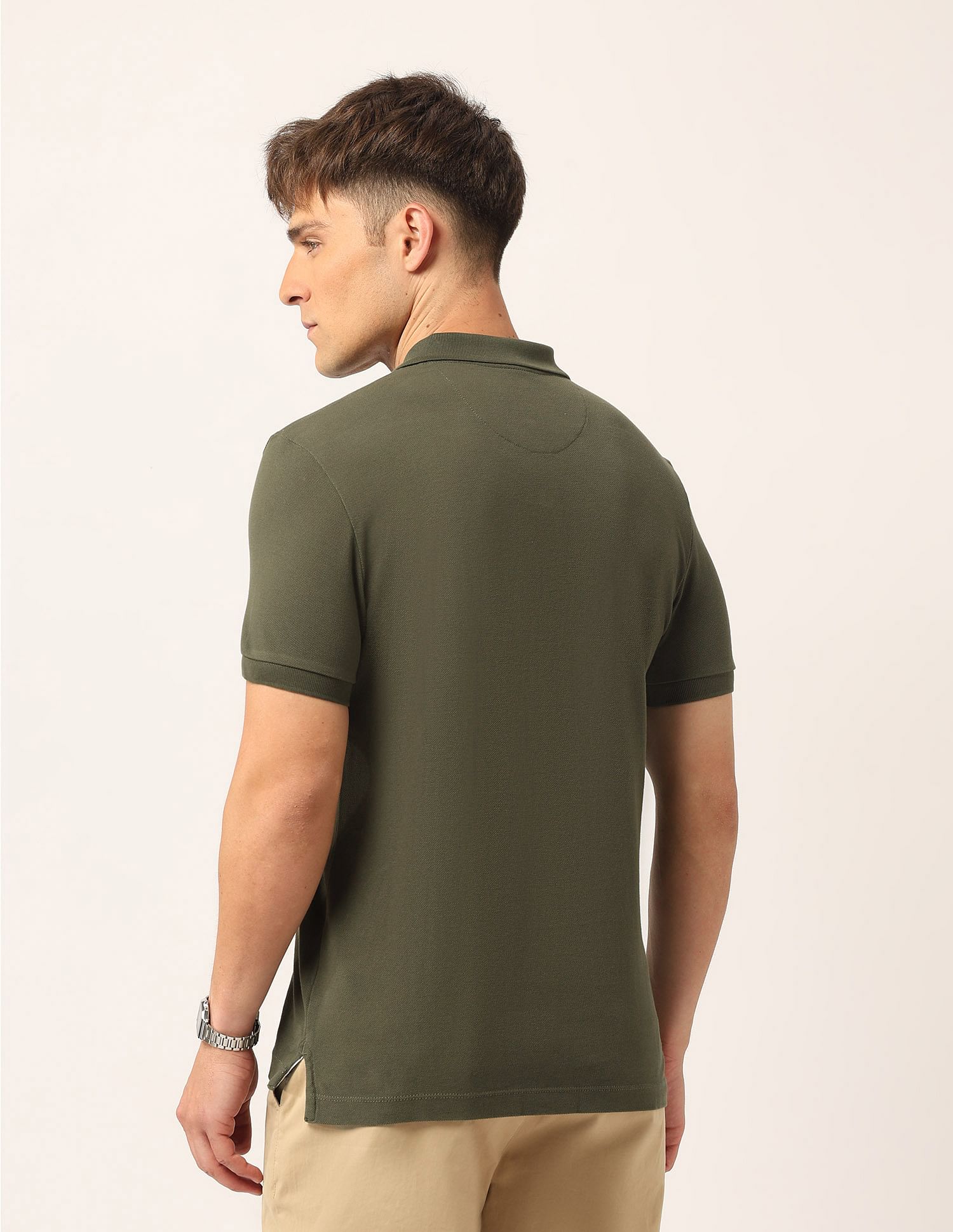U.S. Polo Assn. Denim Co. Graphic Muscle Fit Polo Shirt