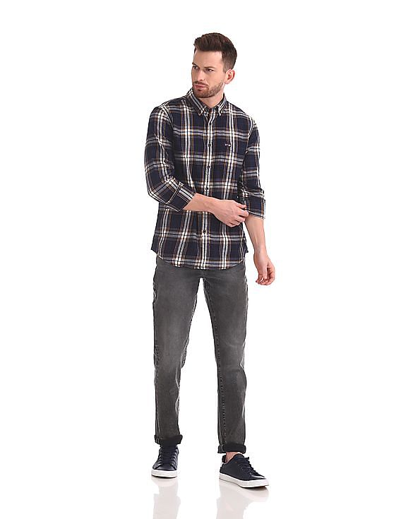 U.S. Polo Assn. Denim Co. Button Down Check Shirt