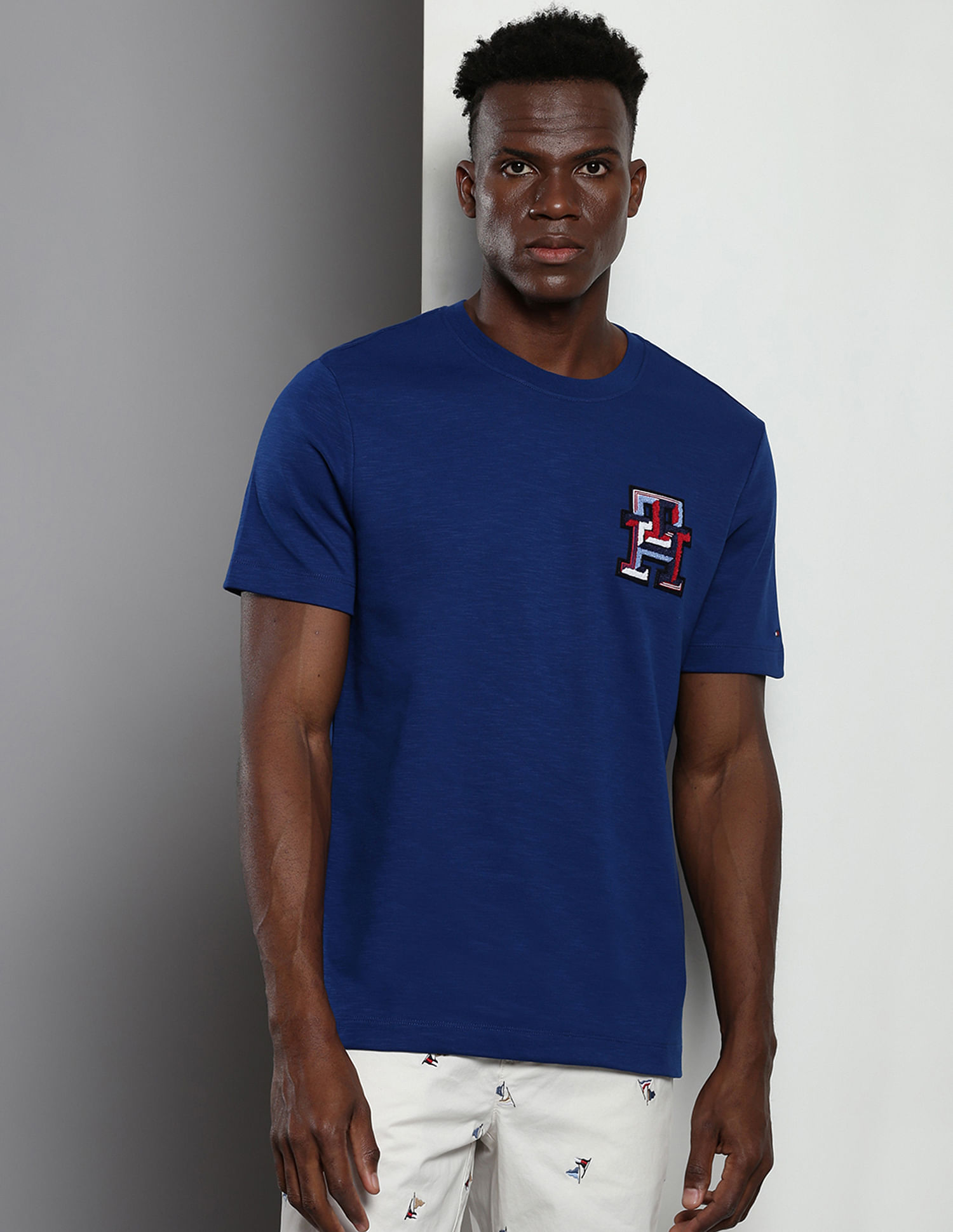 Tommy Hilfiger Sustainable Monogram Badge T-Shirt