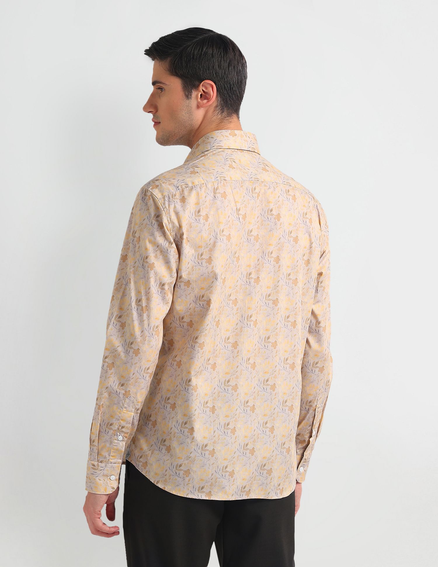 Arrow Floral Print Tailored 1851 Shirt