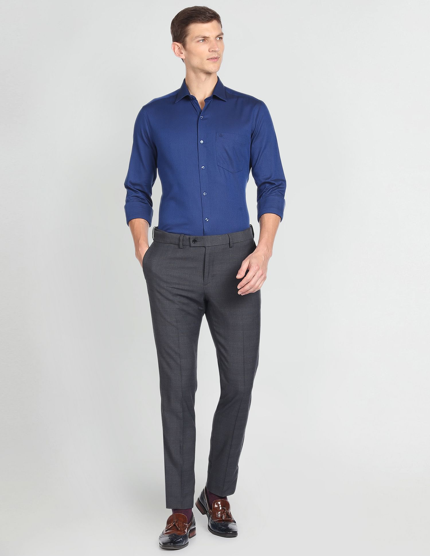 Arrow Self Design Ceremonial Shirt