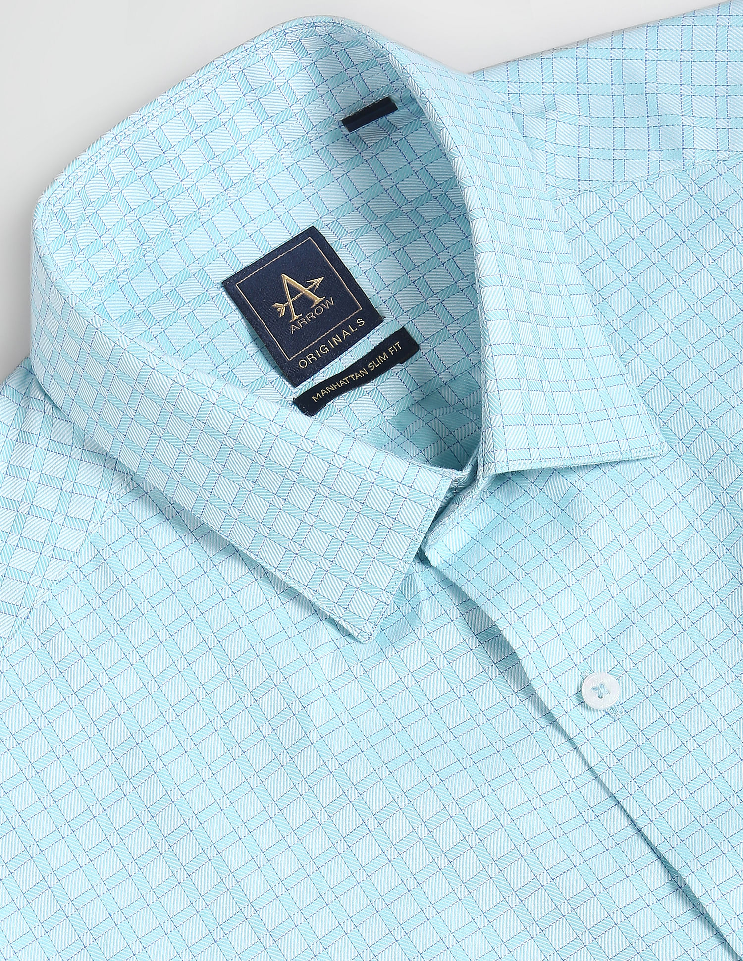 Arrow Cotton Manhattan Slim fit Formal Shirt
