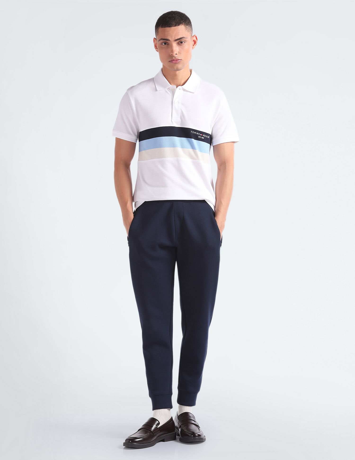 Tommy Hilfiger Colour Block Slim Polo Shirt
