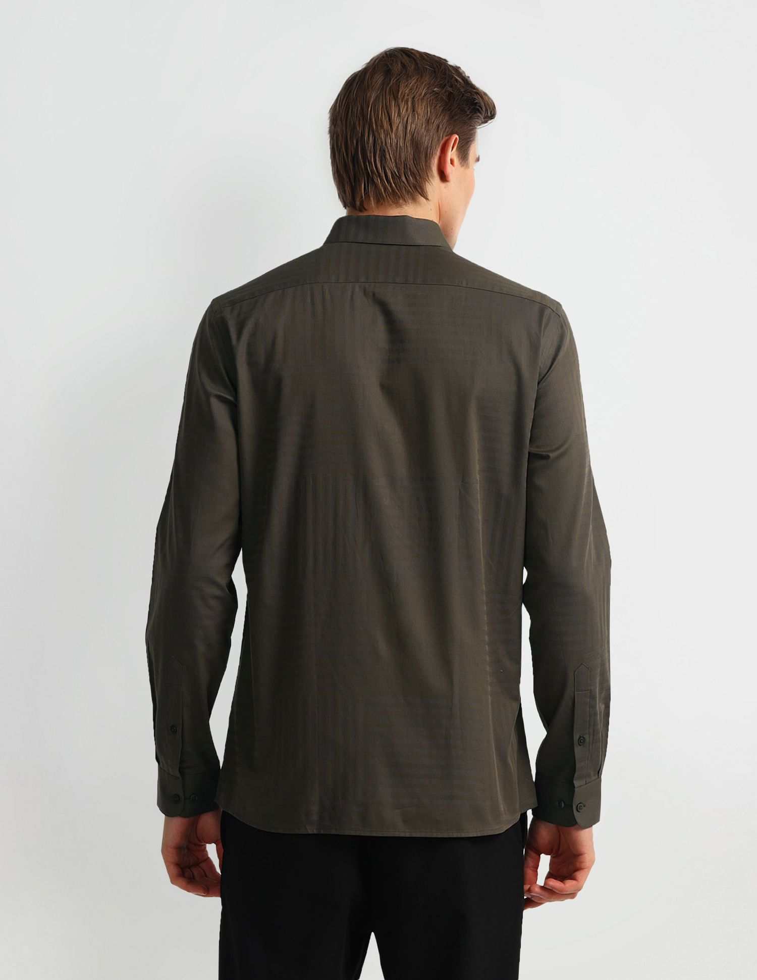 Arrow Newyork Manhattan Slim Fit Dobby Shirt