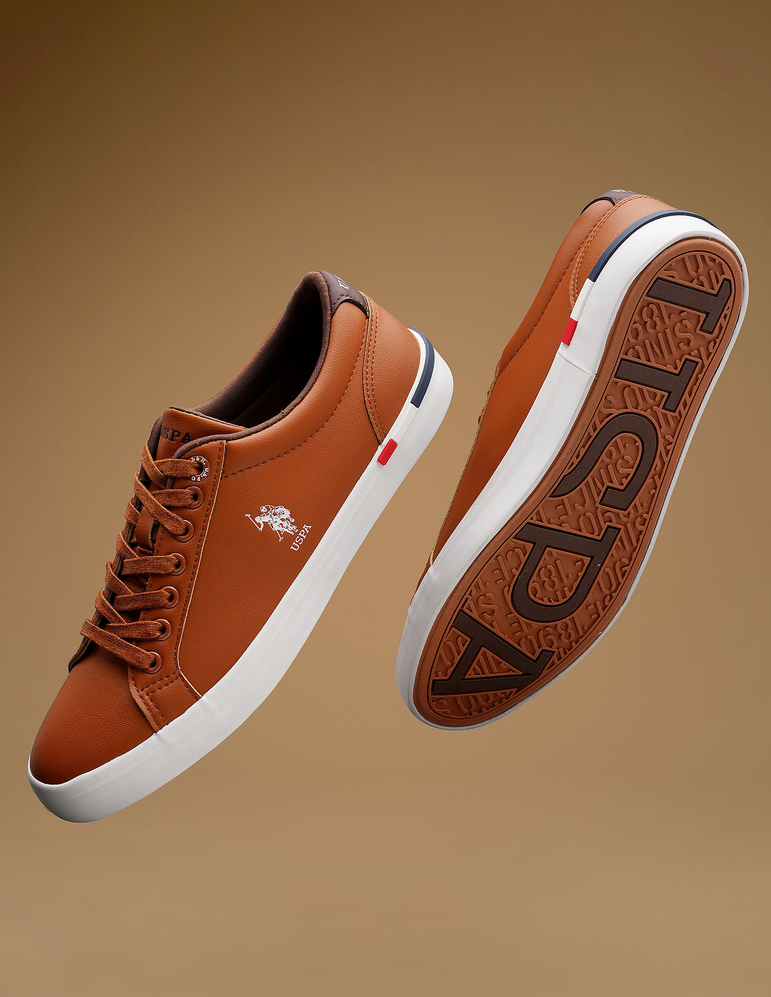 U.S. Polo Assn. Men Round Toe Anton 4.0 Sneakers