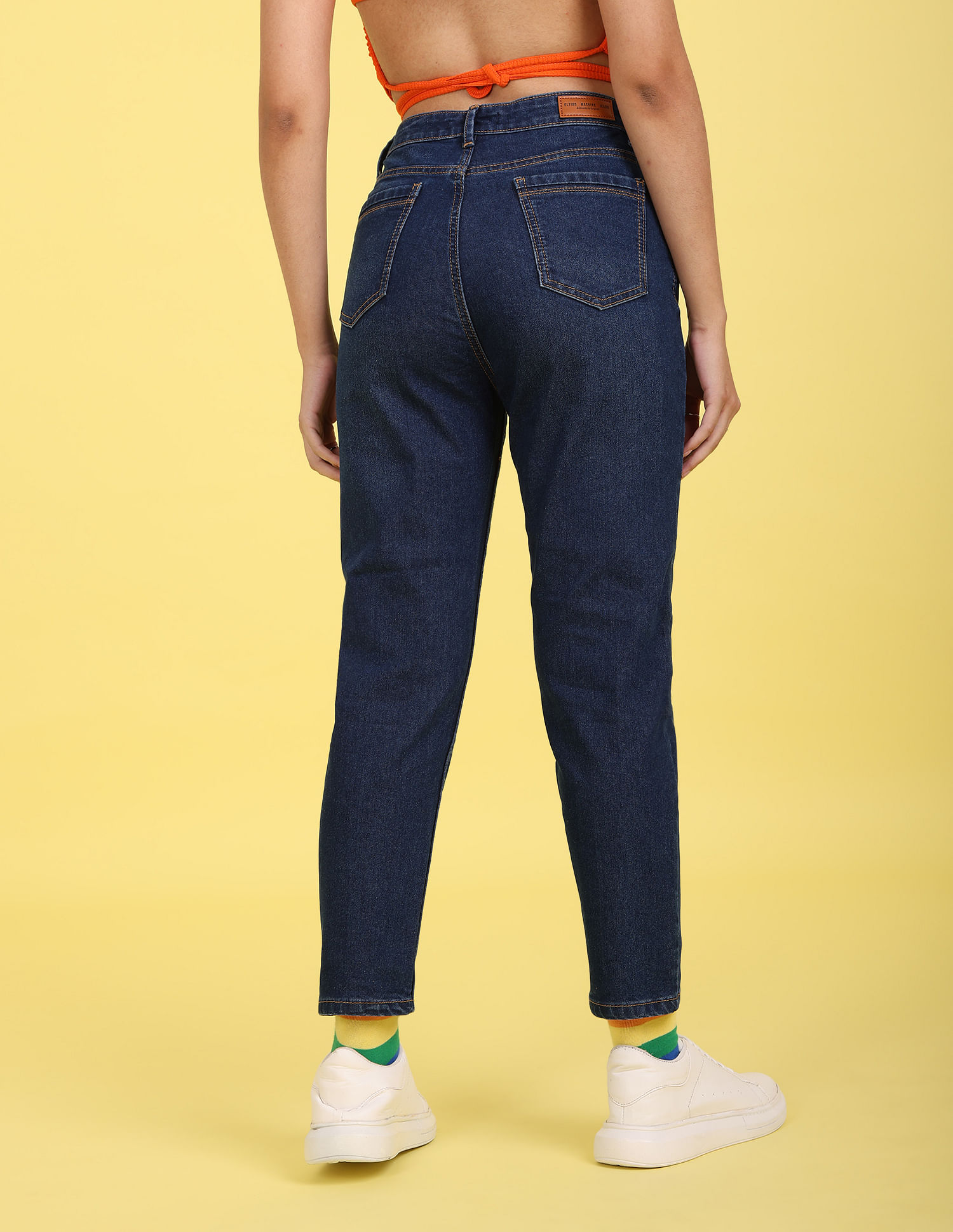 Buy Dark Blue Denim Jeans & Jeggings for Women by ONLY Online | Ajio.com