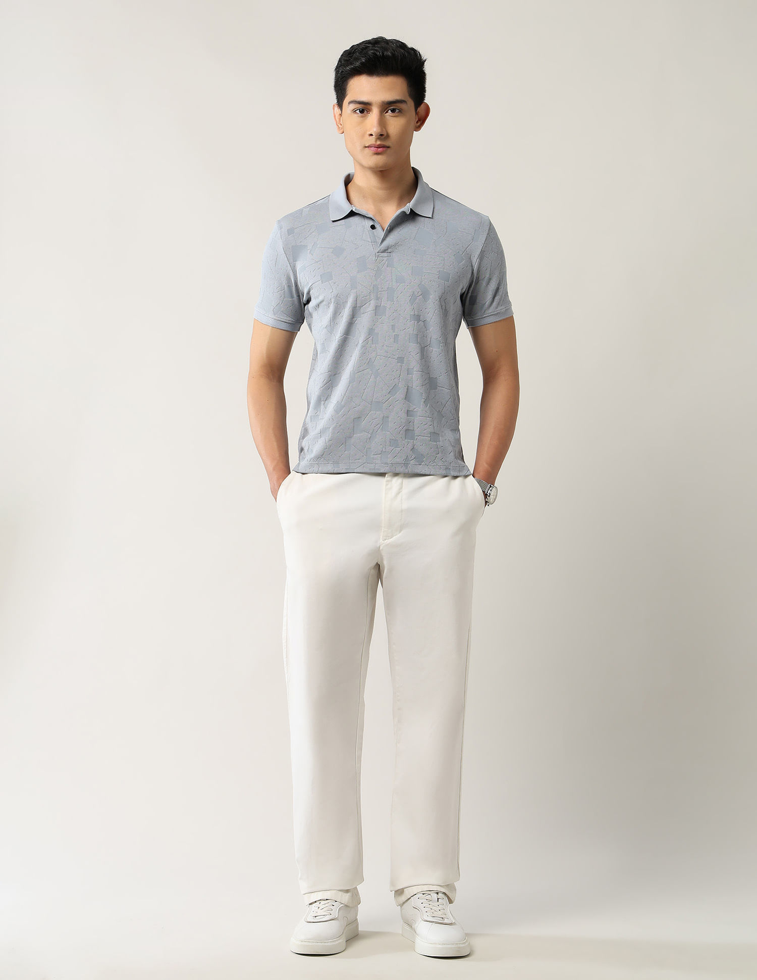 Arrow Newyork Pure Cotton Night Is Young Polo Shirt