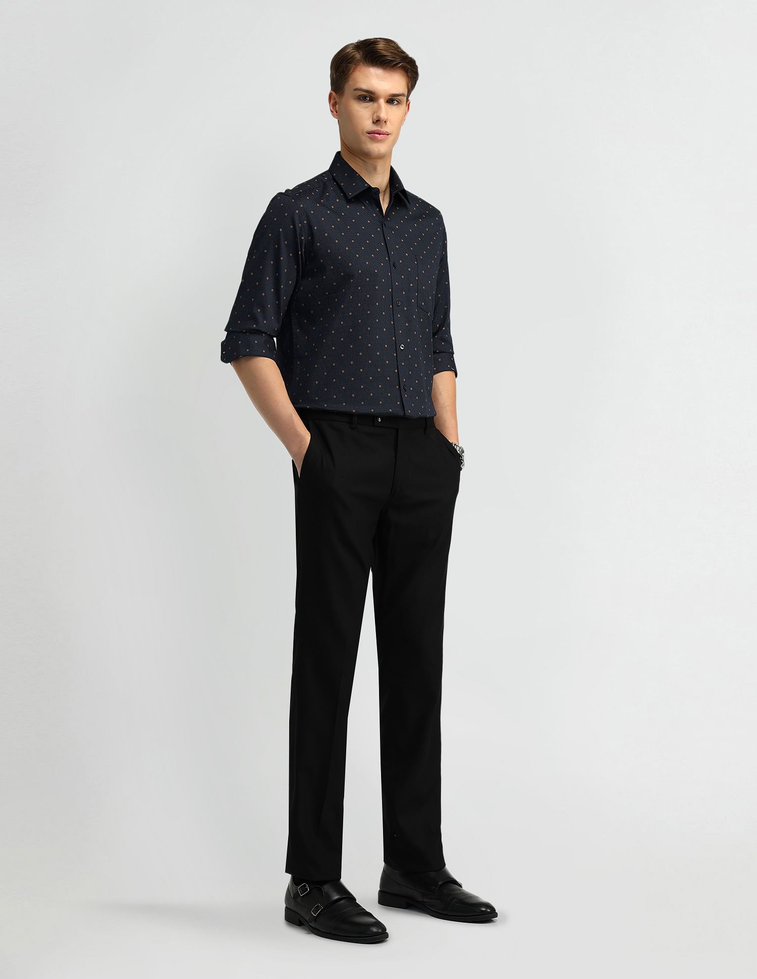 Arrow Manhattan Slim Cotton Shirt