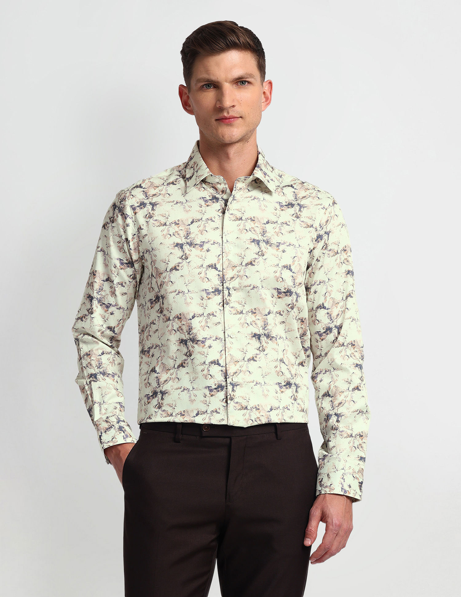 Arrow 1851 Digital Print Tailored Shirt Shirt