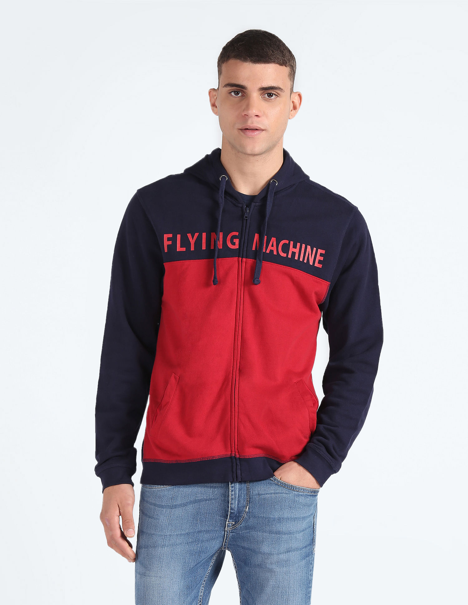 Flying machine sales hooded sweatshirt