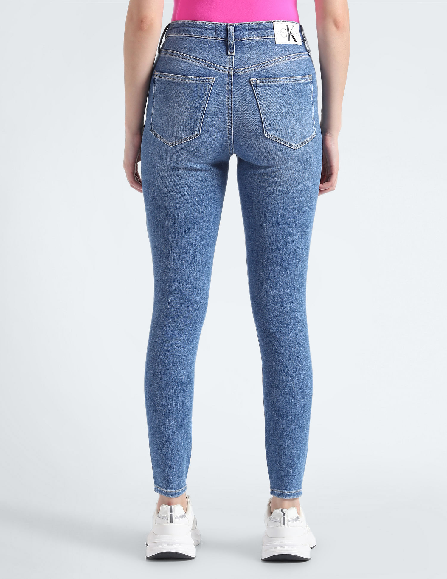 Calvin Klein Jeans High Rise Ankle Length Jeans