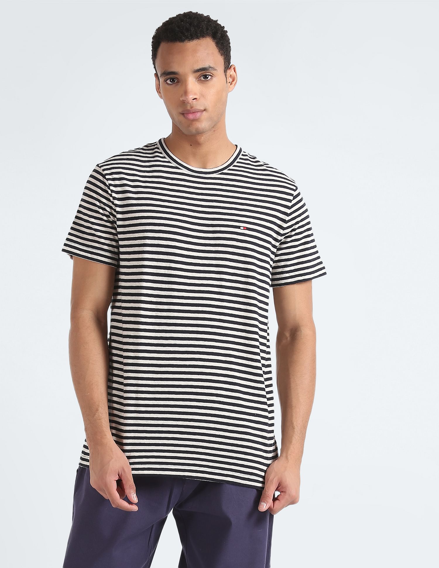 Tommy hilfiger discount striped t shirt