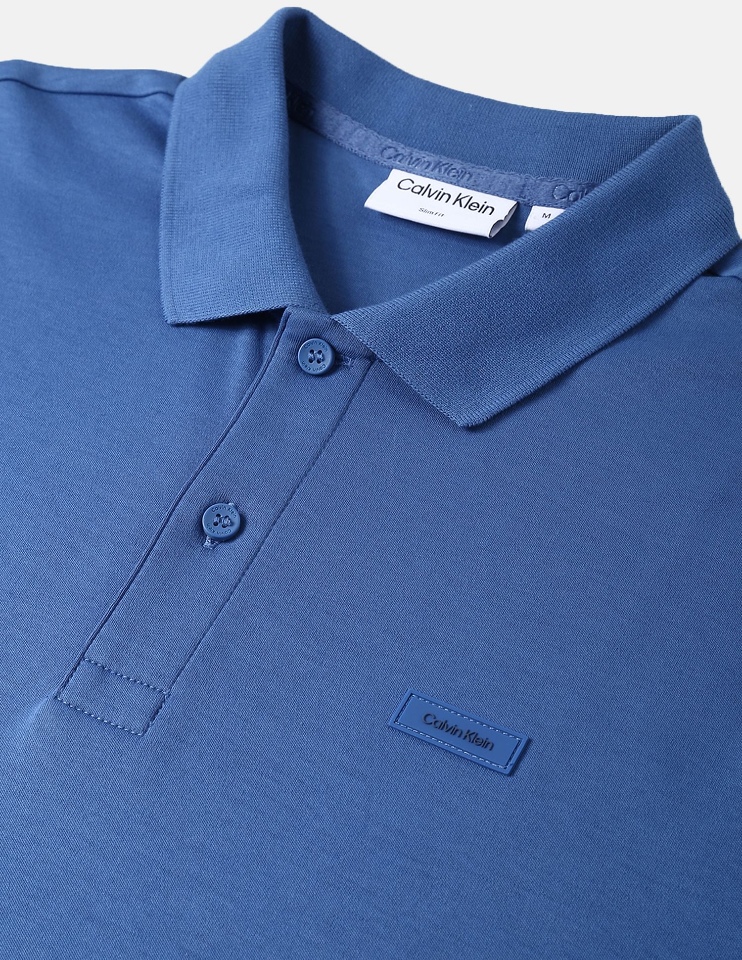 Calvin Klein Sustainable Tipped Collar Polo Shirt